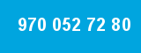970 052 72 80
